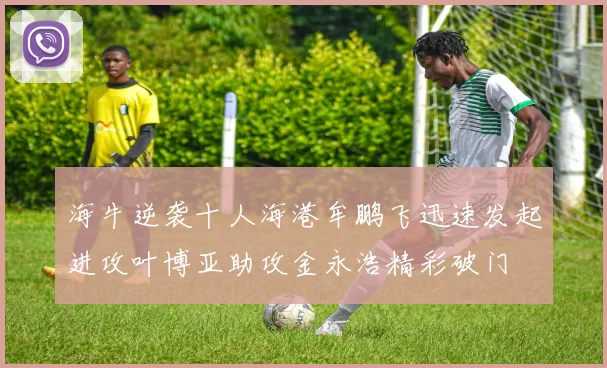 海牛逆袭十人海港牟鹏飞迅速发起进攻叶博亚助攻金永浩精彩破门
